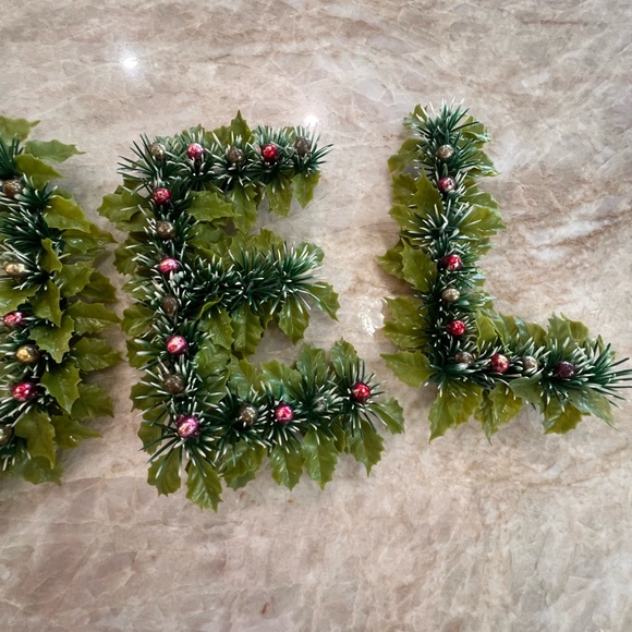 Vintage Christmas Noel letters. With tiny bulbs - Picture 3 of 6